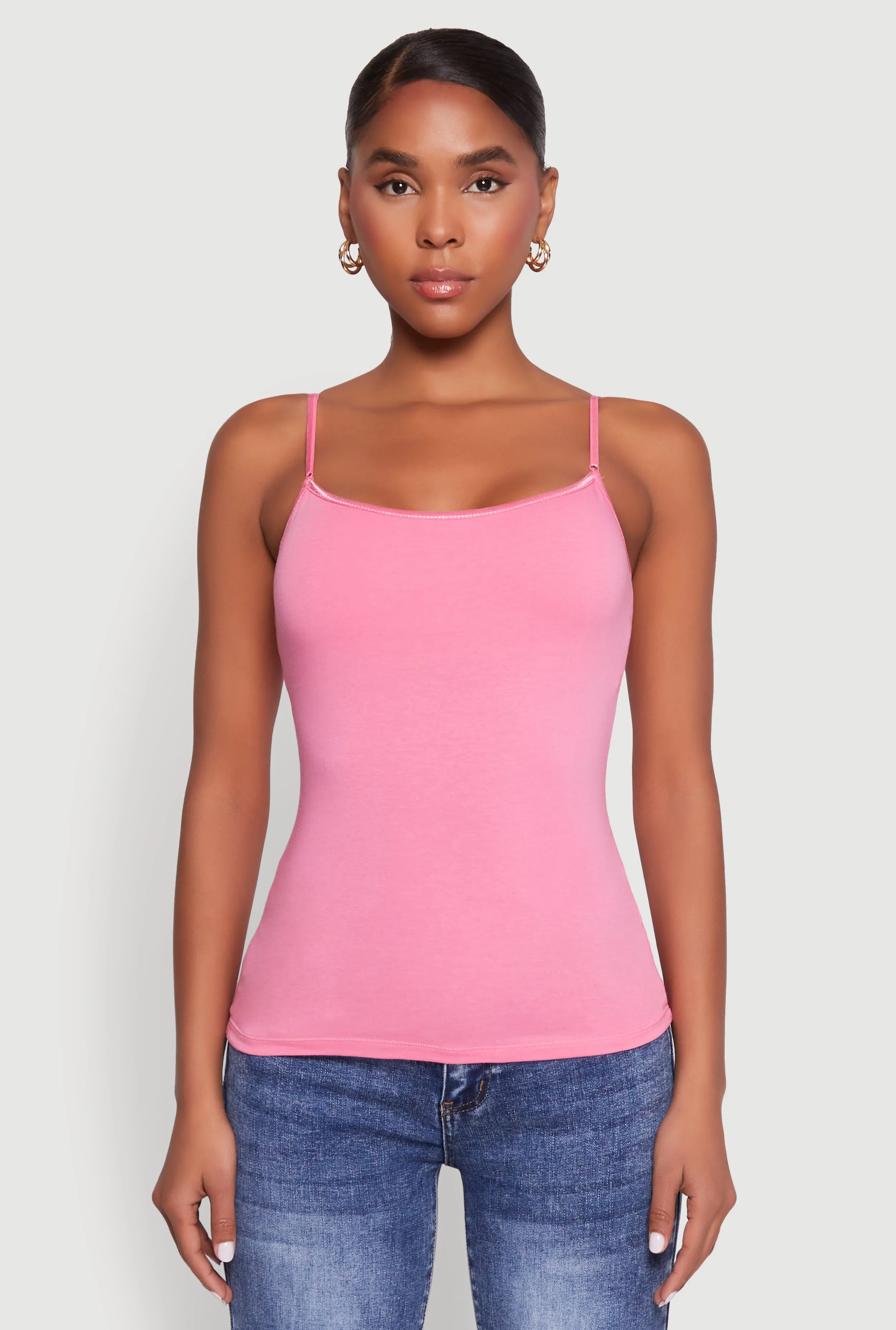 Scoop Neck Shelf Bra Cami sold by Rainbow product image thumbnail 2