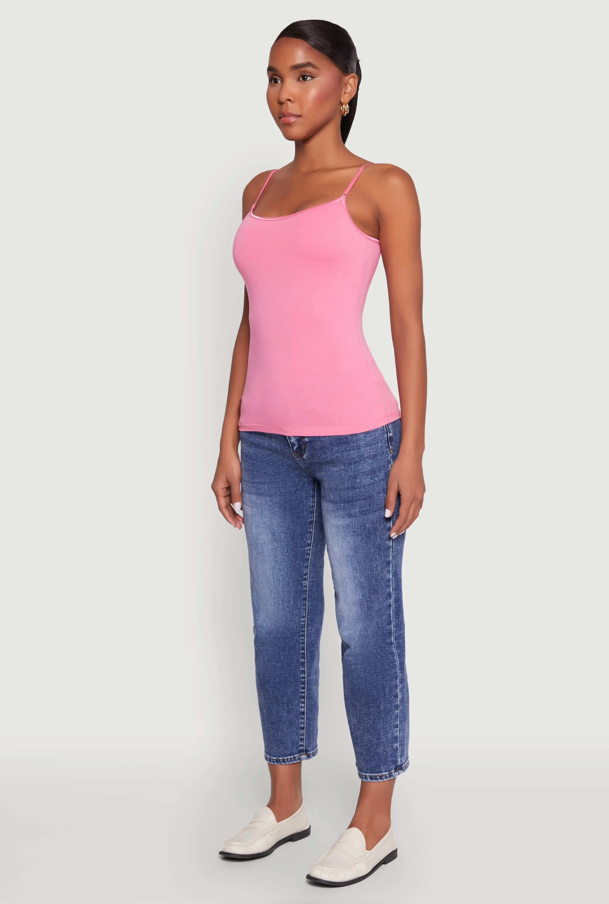 Scoop Neck Shelf Bra Cami sold by Rainbow product image thumbnail 5