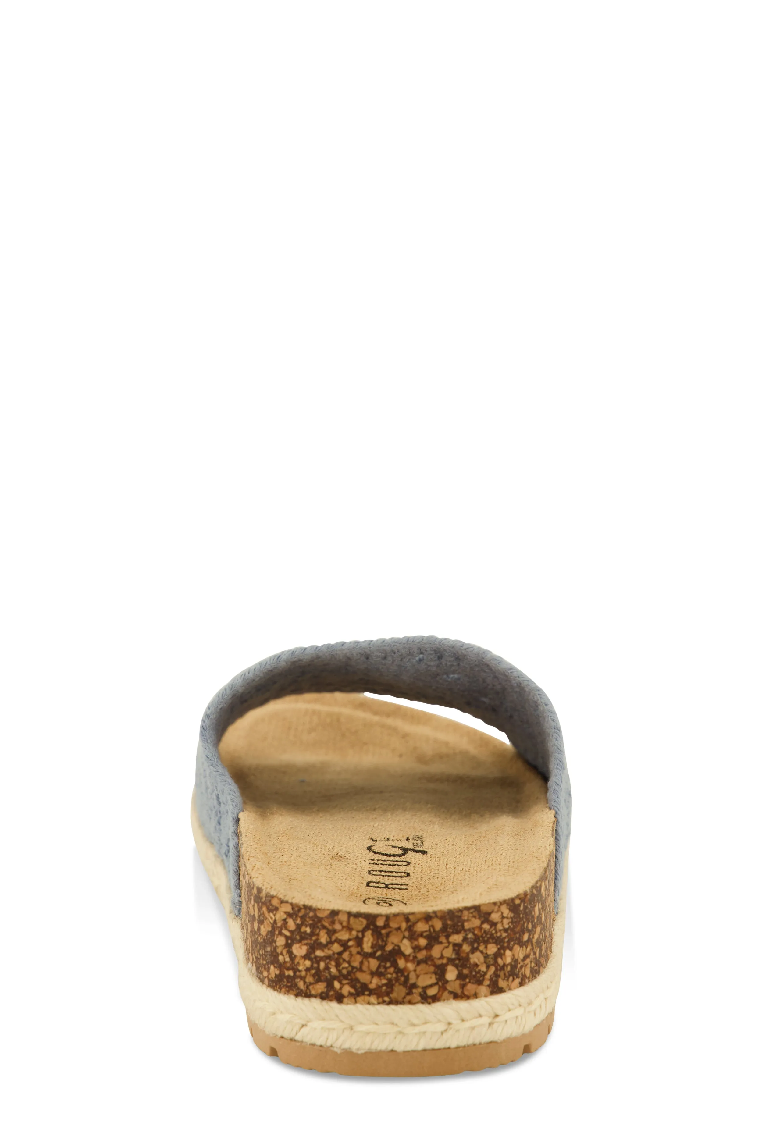 Crochet Band Low Platform Slide Sandals sold by Rainbow product image thumbnail 3