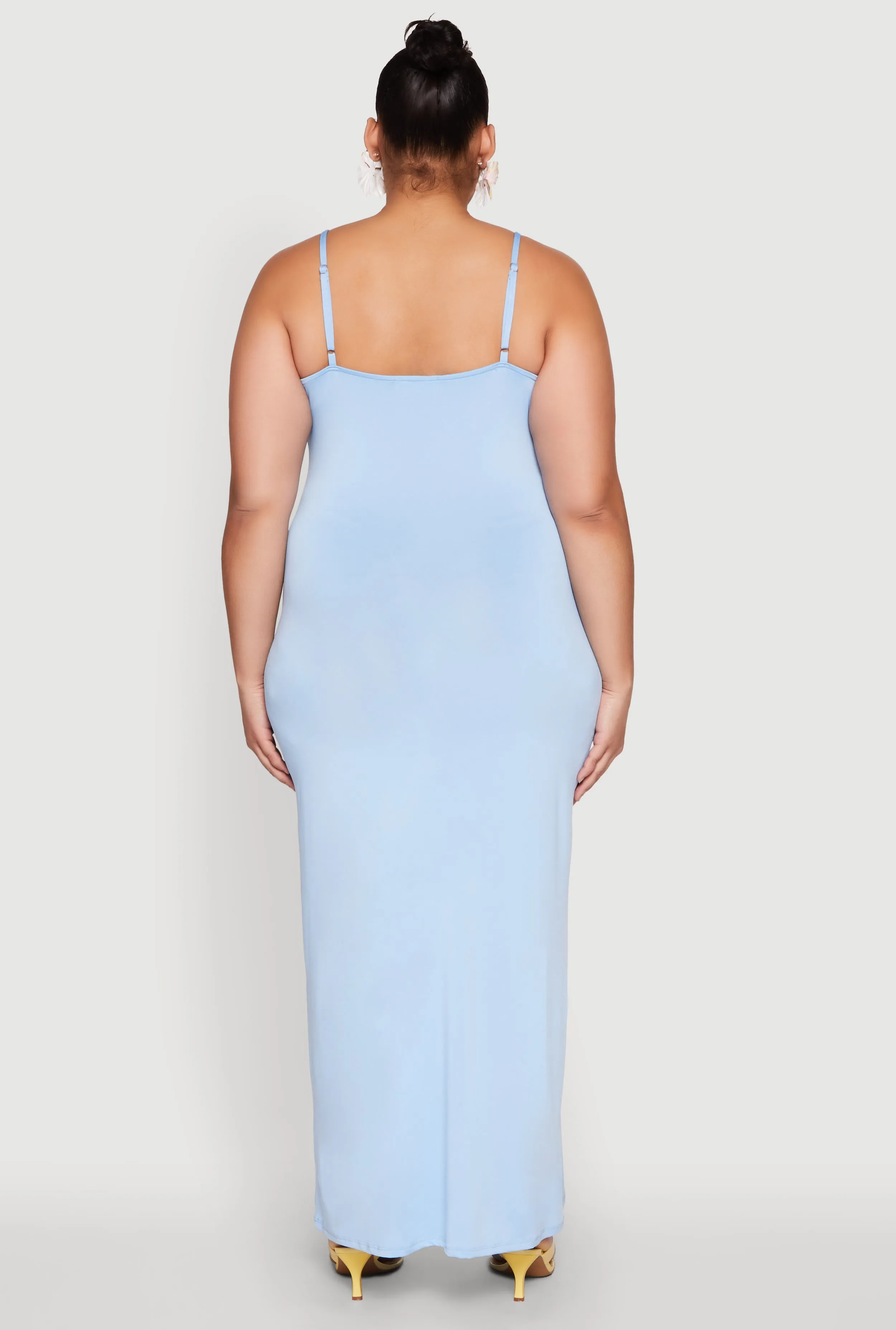 Plus Size Scoop Neck Cami Dress sold by Rainbow product image thumbnail 5