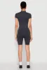 Seamless Half Zip Romper sold by Rainbow
