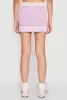 Varsity Stripe Detail Mini Pleated Skirt sold by Rainbow