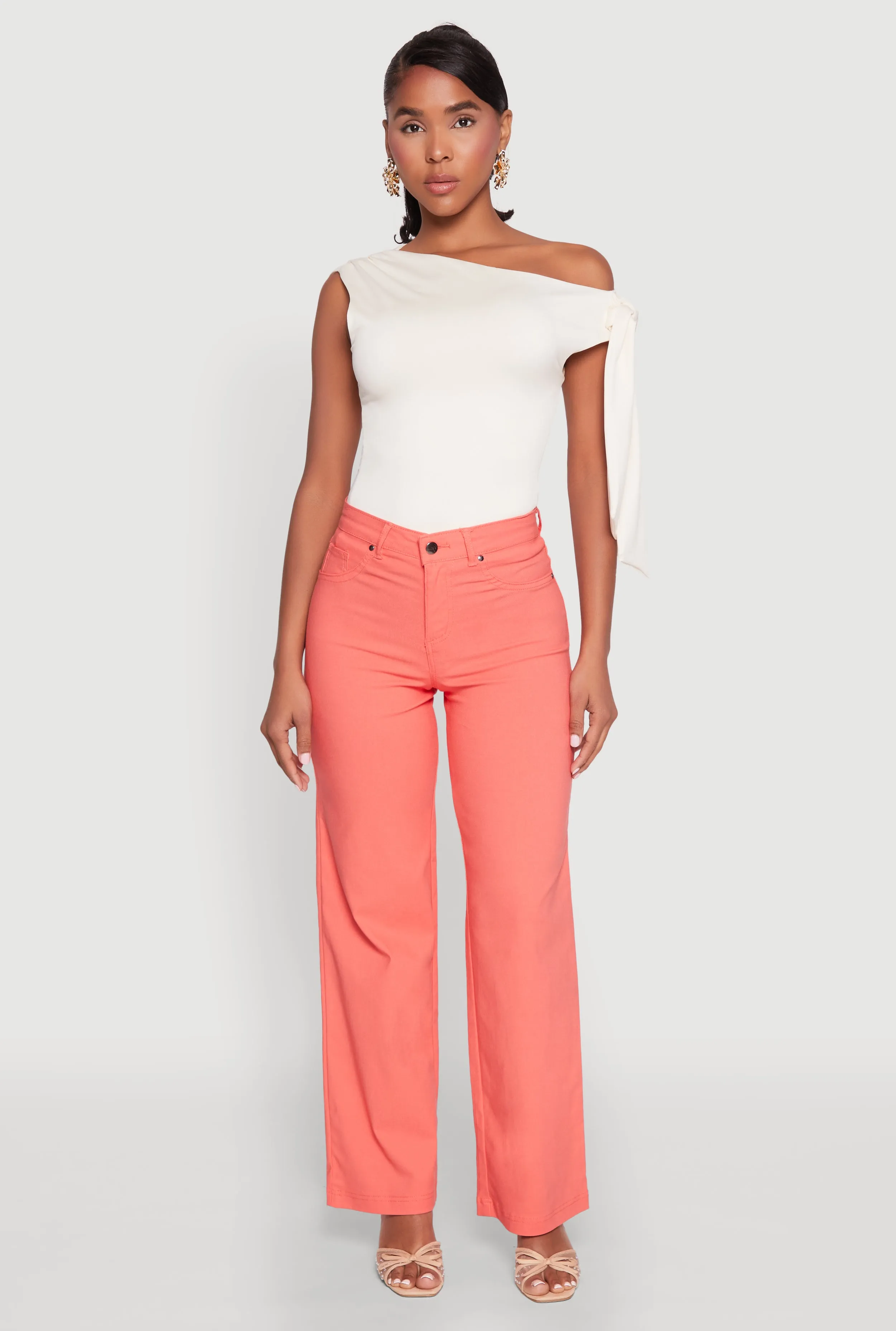 Hyperstretch Straight Leg Jeans sold by Rainbow