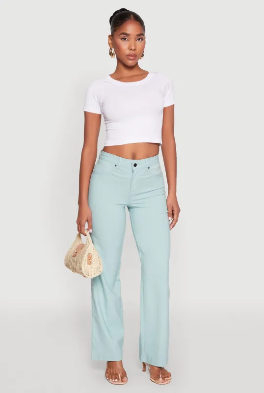 Hyperstretch Straight Leg Jeans sold by Rainbow