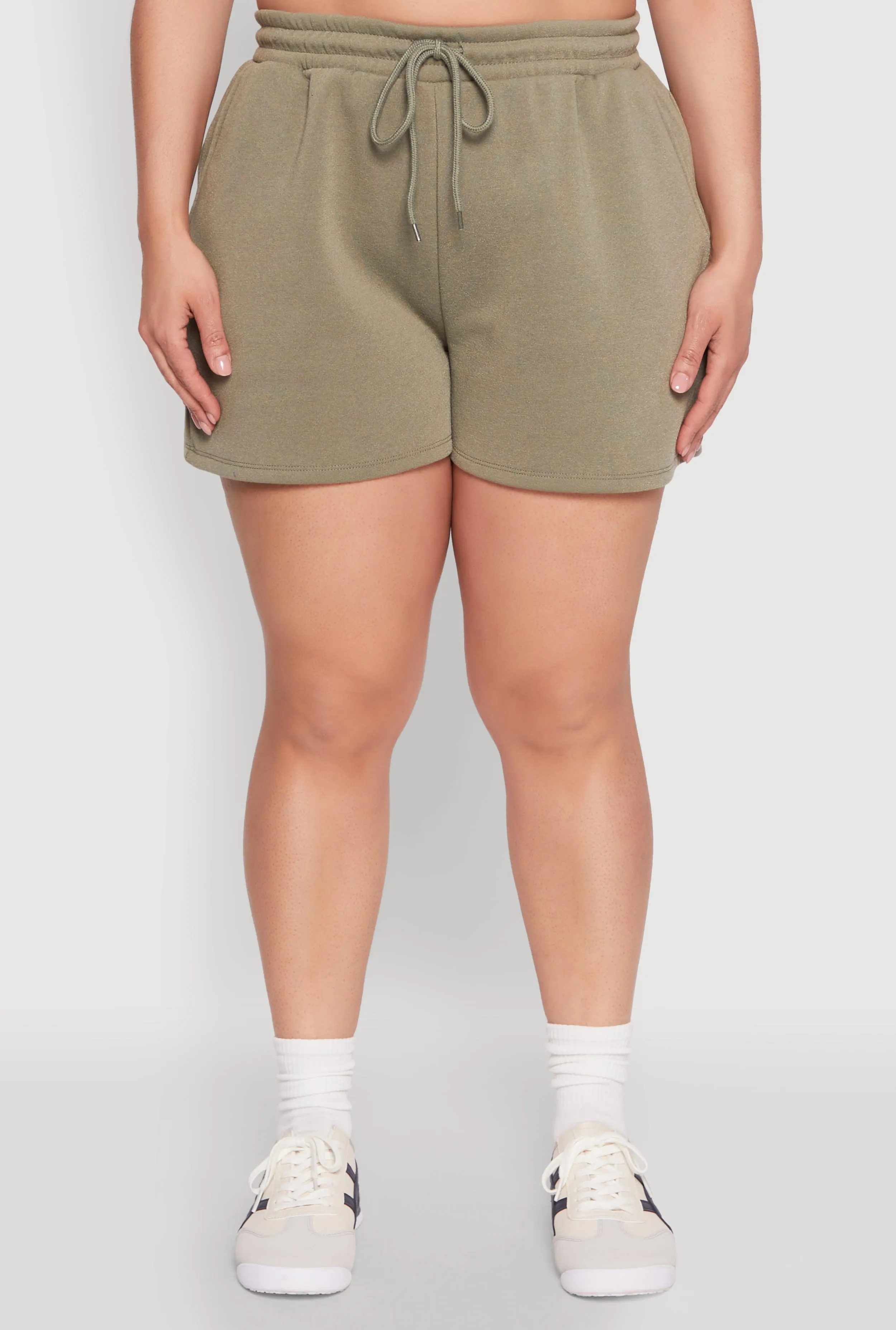 Plus Size Drawstring Sweatshorts sold by Rainbow product image thumbnail 5