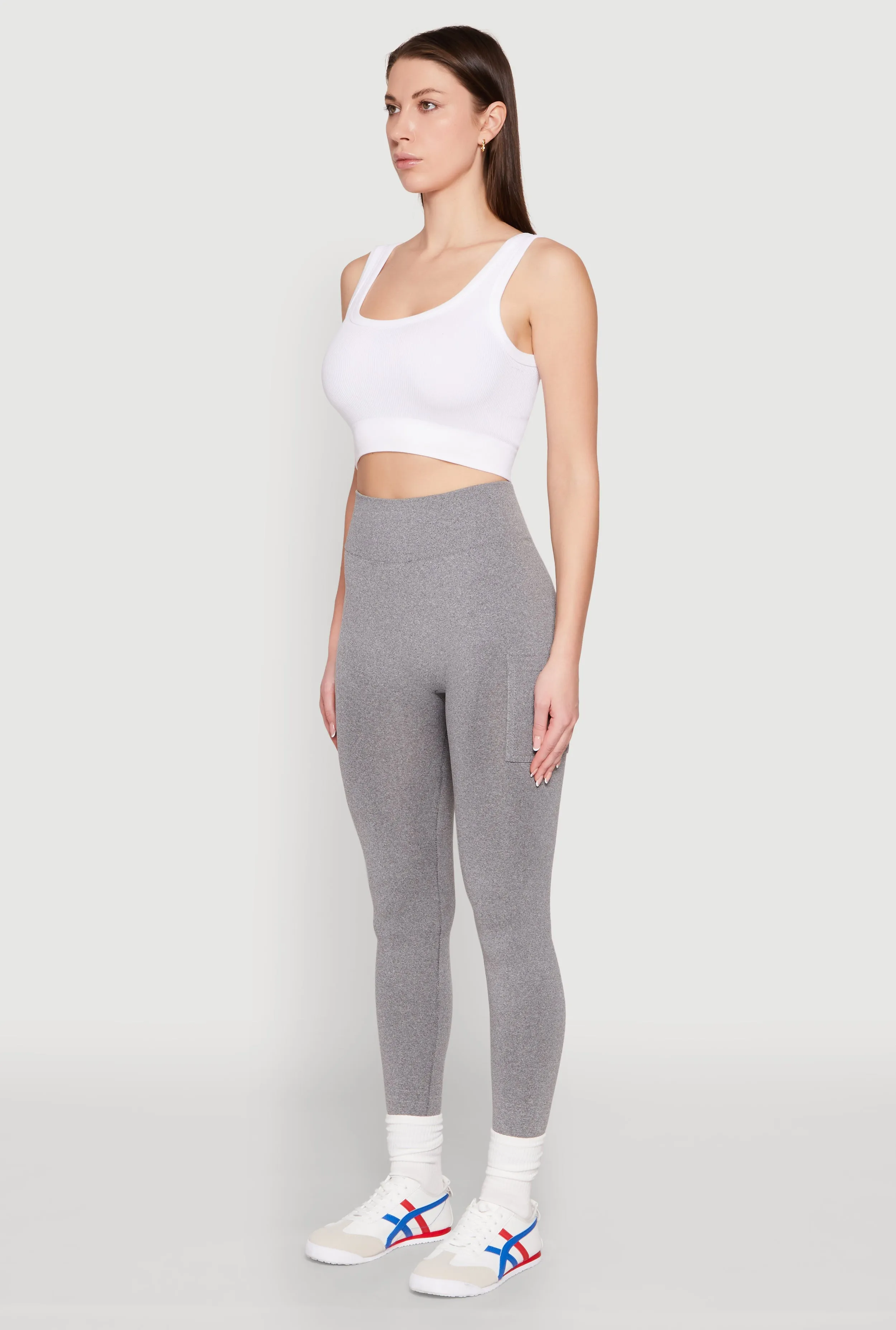 Side Pocket High Waist Leggings sold by Rainbow product image thumbnail 3