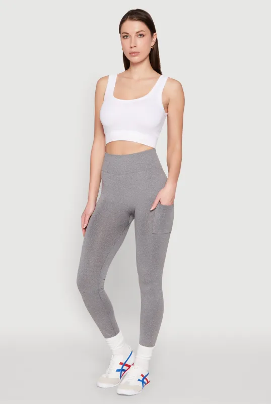 Side Pocket High Waist Leggings sold by Rainbow