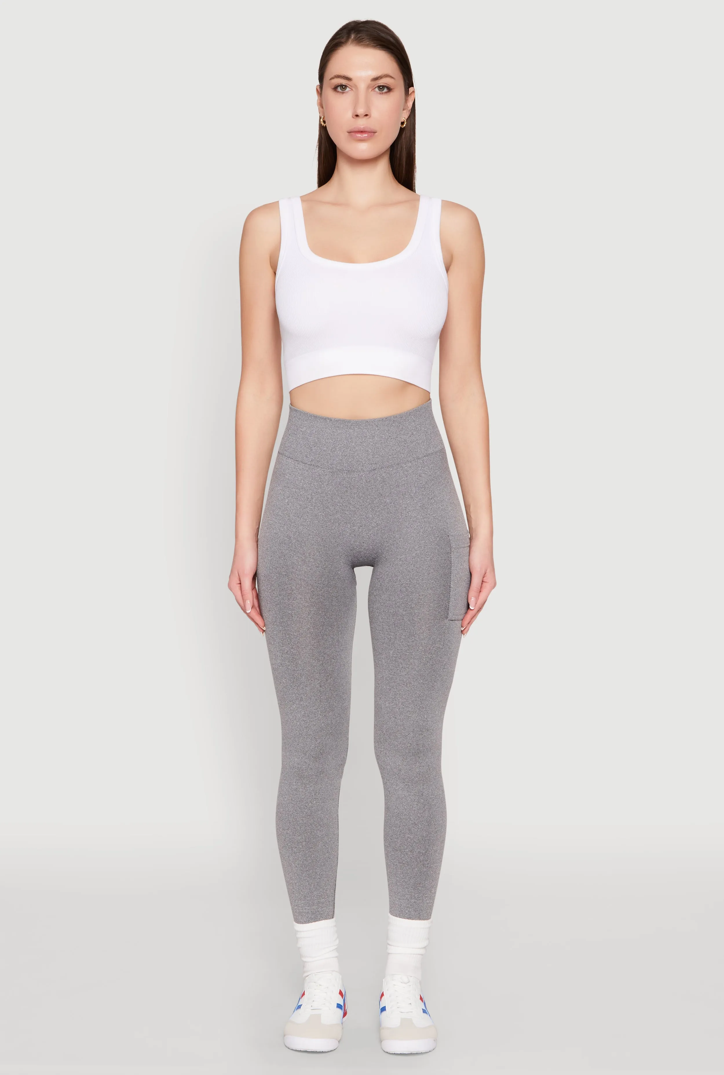 Side Pocket High Waist Leggings sold by Rainbow product image thumbnail 2