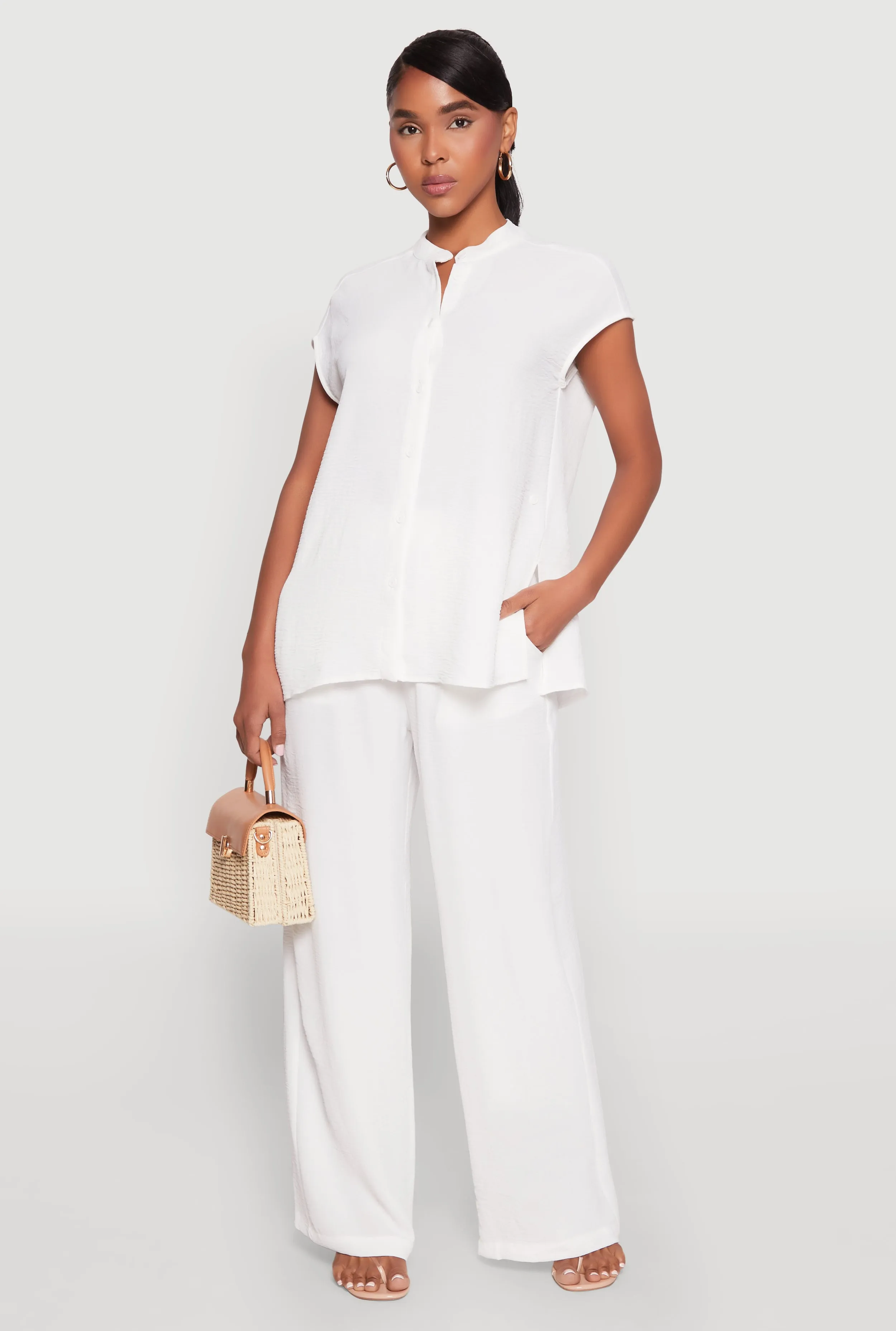 Airy Wide Leg Pants sold by Rainbow product image thumbnail 2