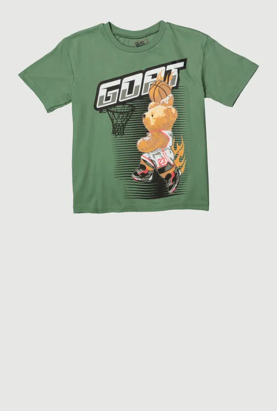 Boys Goat Bear Tee sold by Rainbow