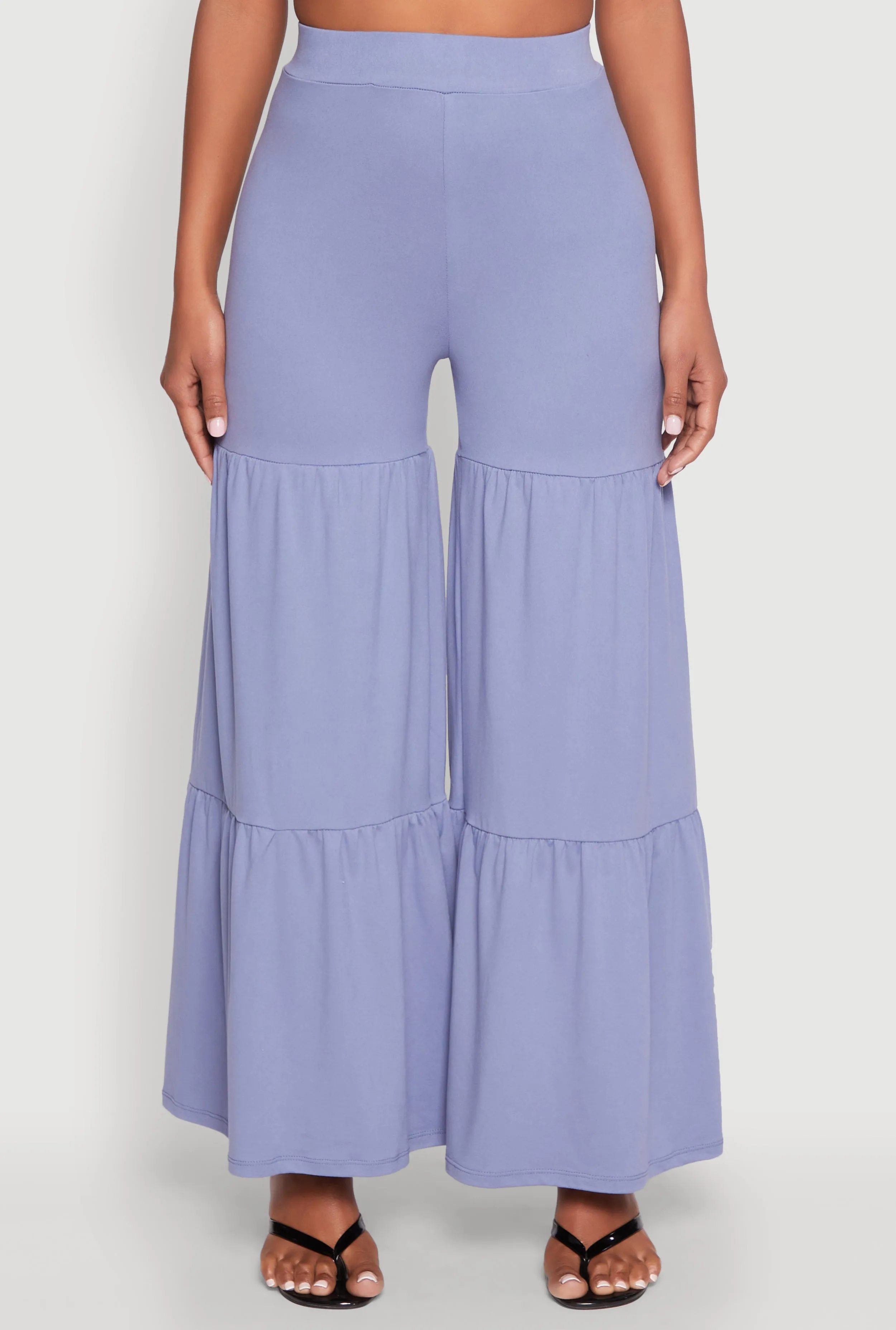 High Waisted Tiered Palazzo Pants sold by Rainbow product image thumbnail 5