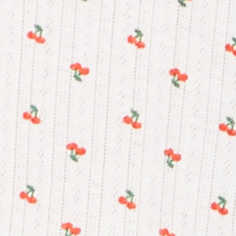 Pointelle Printed Pajama Cami and Shorts Set sold by Rainbow product image thumbnail 4