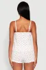 Pointelle Printed Pajama Cami and Shorts Set sold by Rainbow