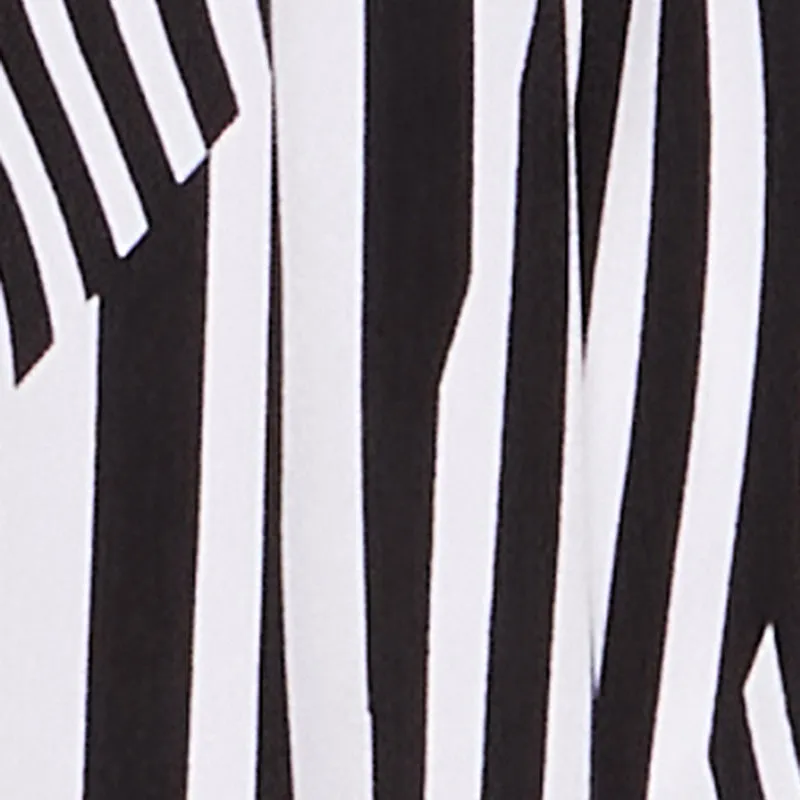 Plus Size Printed Pattern Tie Front Crop Top sold by Rainbow product image thumbnail 4