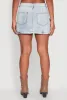 Spoon Jeans Cargo Pocket Mini Denim Skirt sold by Rainbow