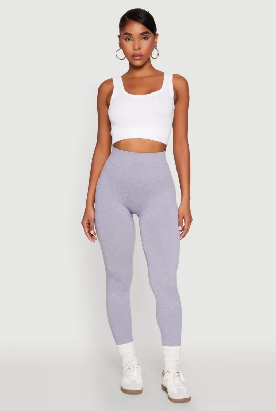 Seamless Basic High Waist Leggings sold by Rainbow