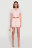 Haute Monde Eyelet Detail Drawstring Shorts sold by Rainbow