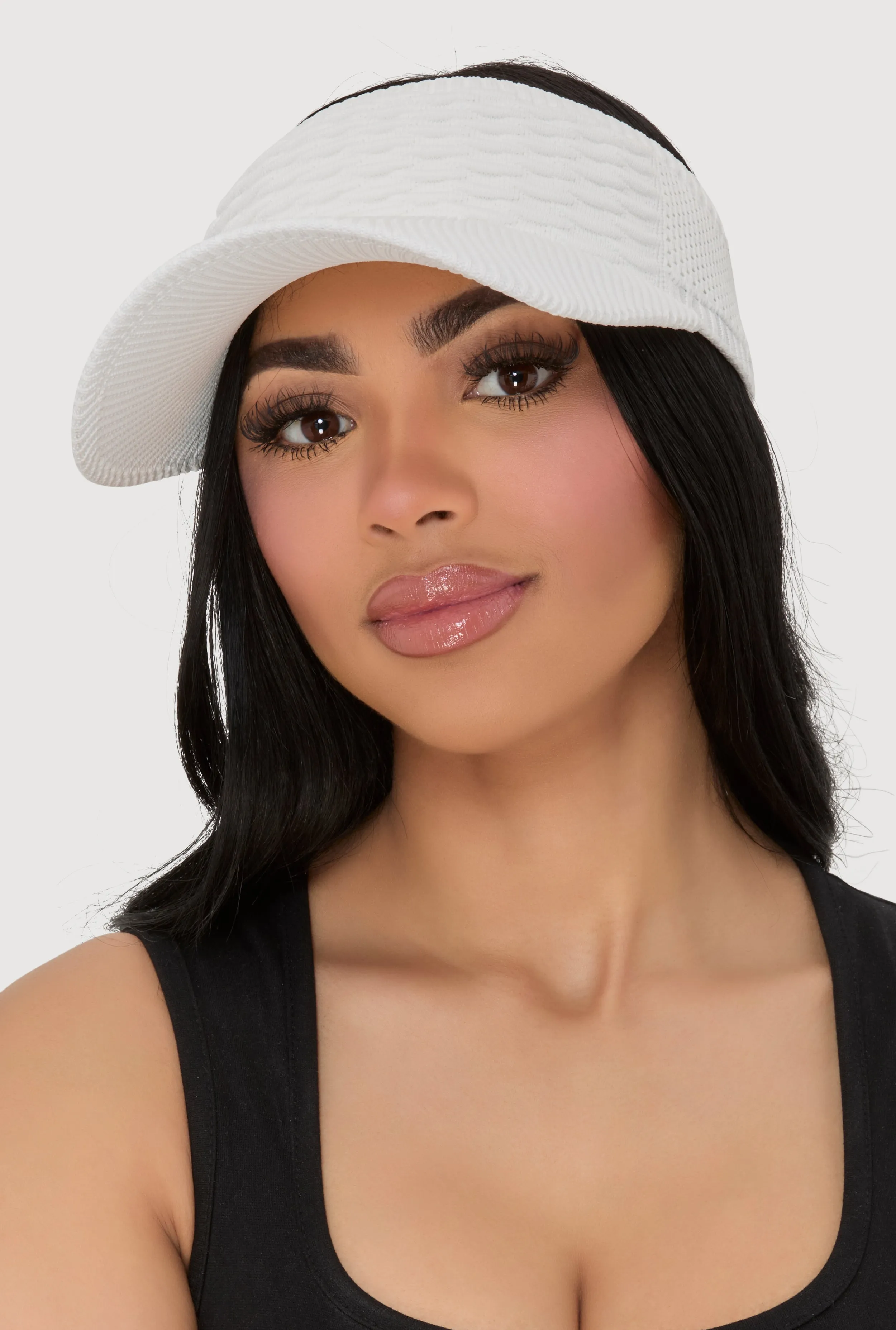 Textured Knit Visor sold by Rainbow product image thumbnail 2