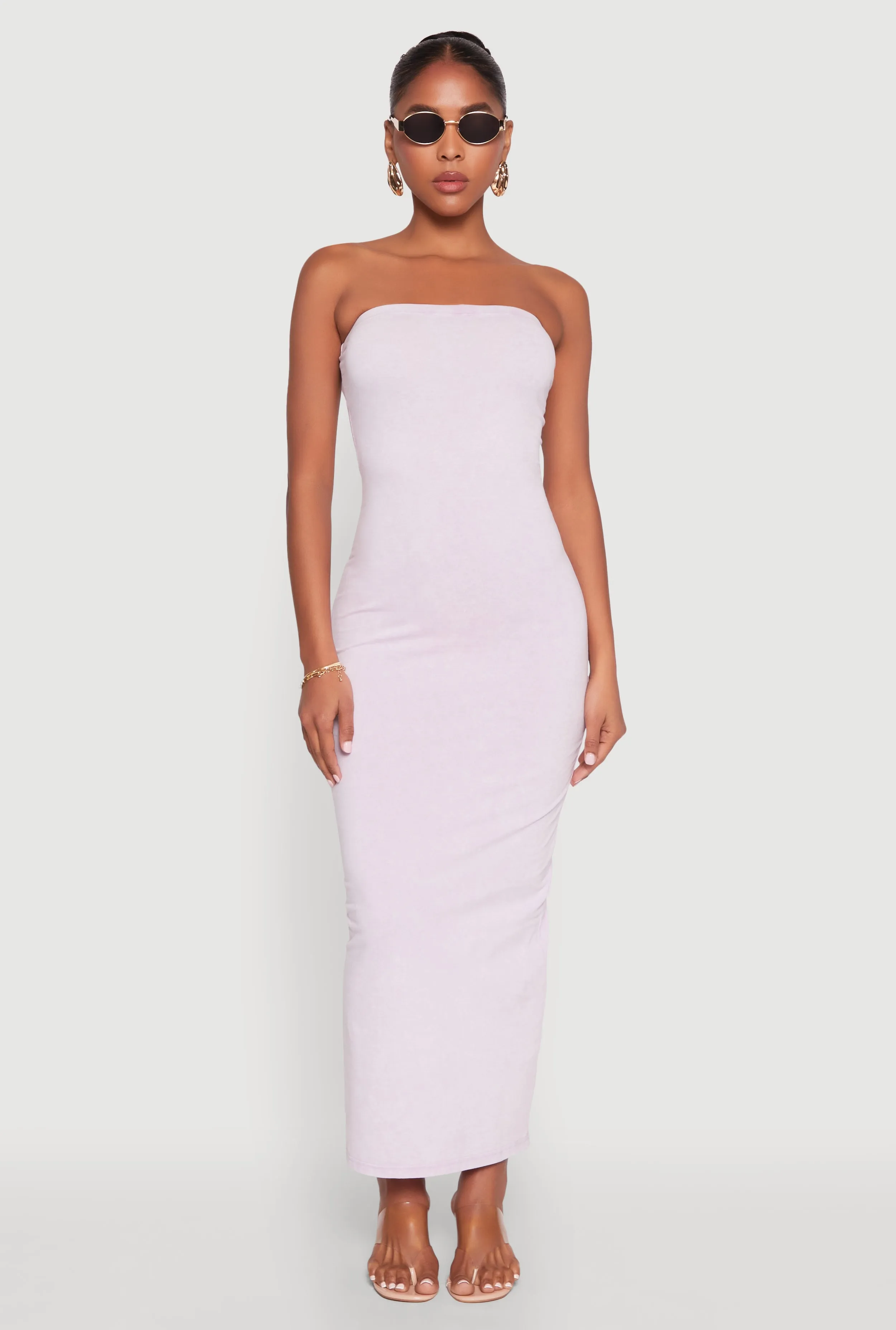 Daisy Mineral Wash Maxi Tube Dress sold by Rainbow