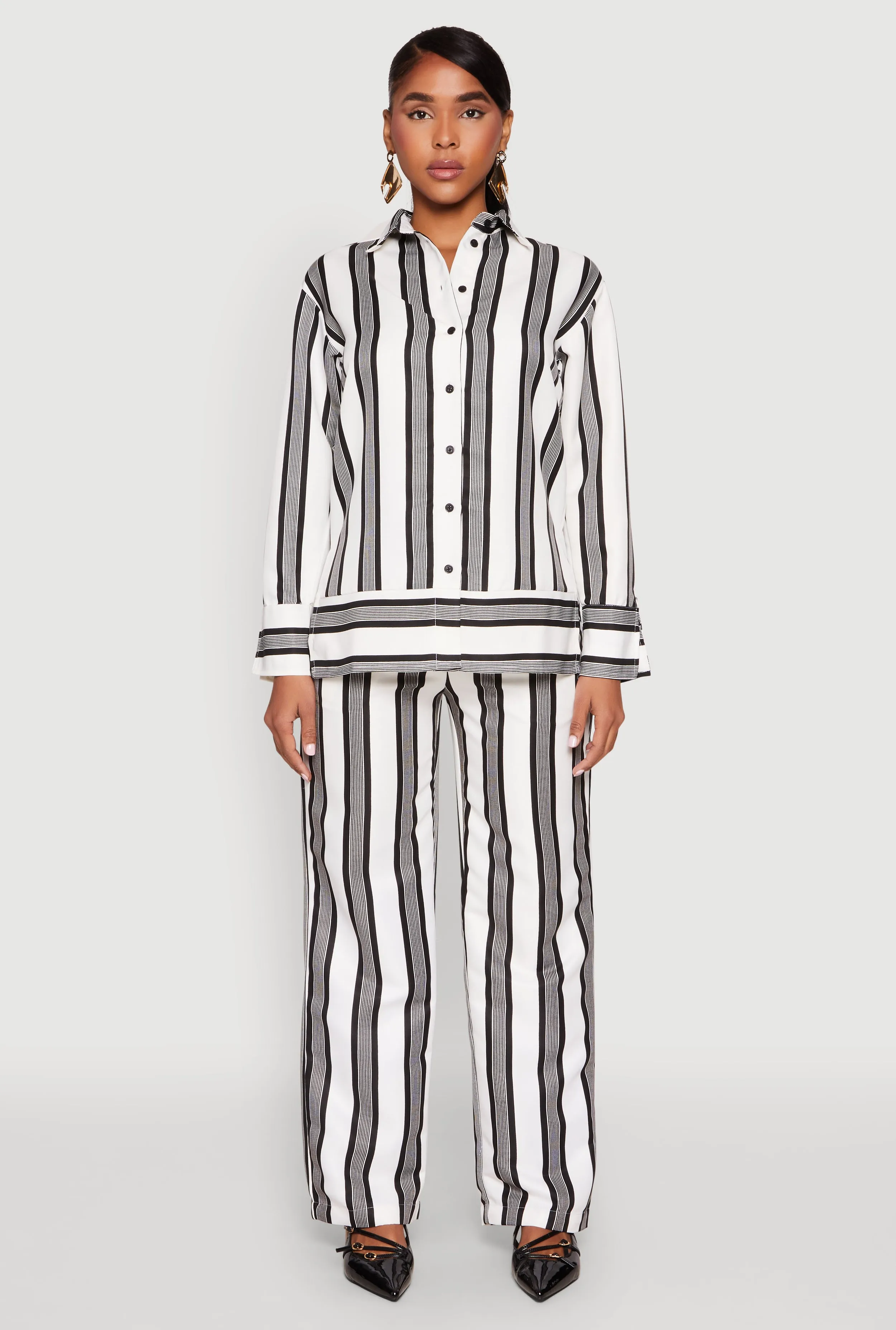 Spoon Jeans Drawstring Wide Leg Pants sold by Rainbow product image thumbnail 2