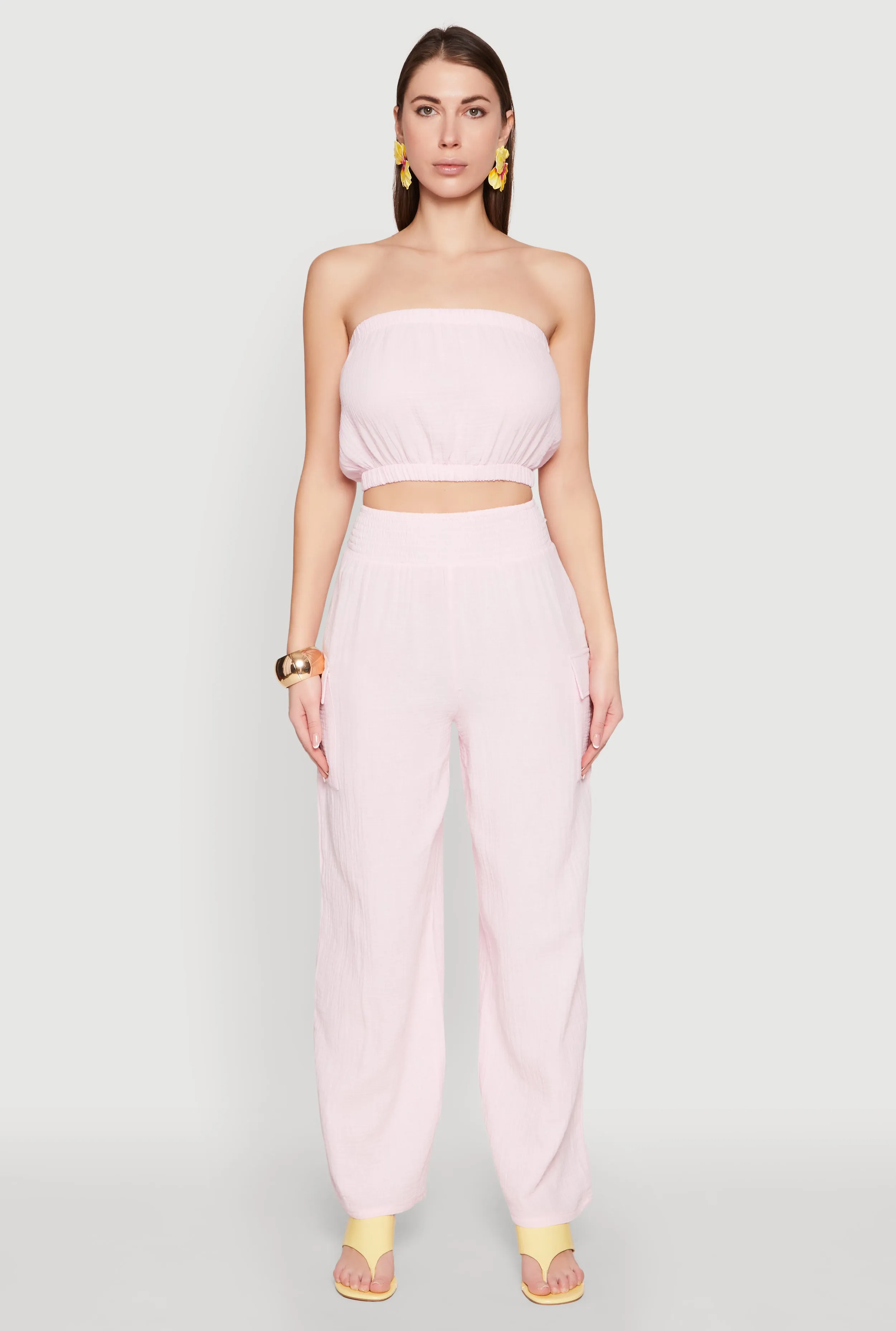 Gauze Knit Tube Top sold by Rainbow product image thumbnail 3