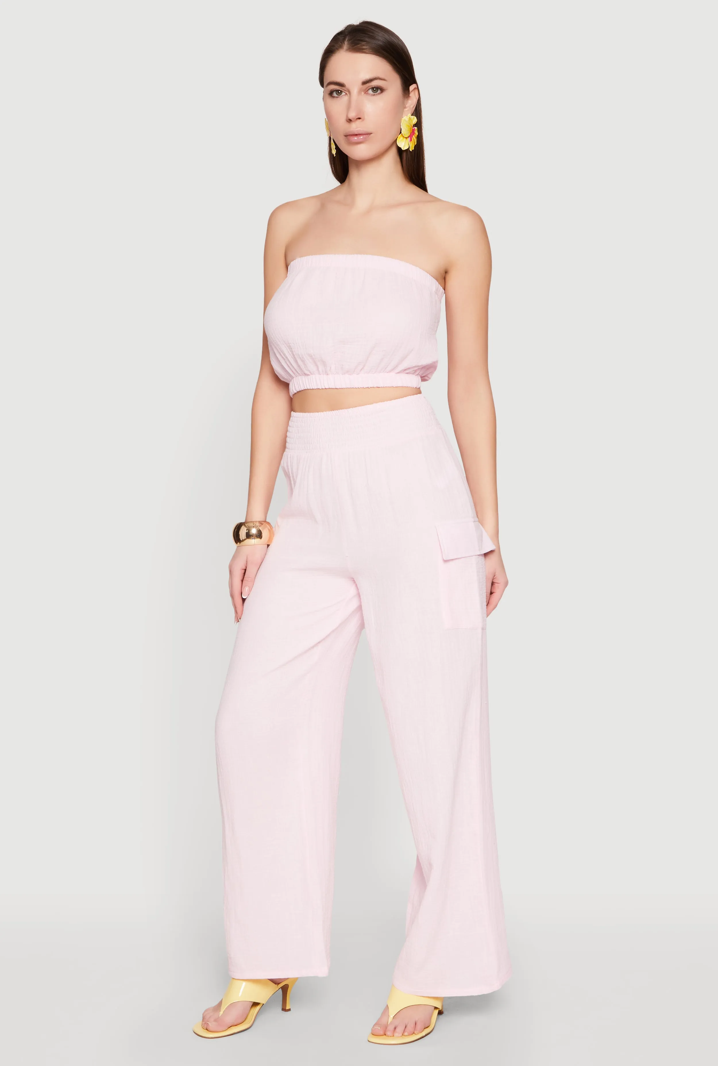 Gauze Knit Tube Top sold by Rainbow product image thumbnail 2