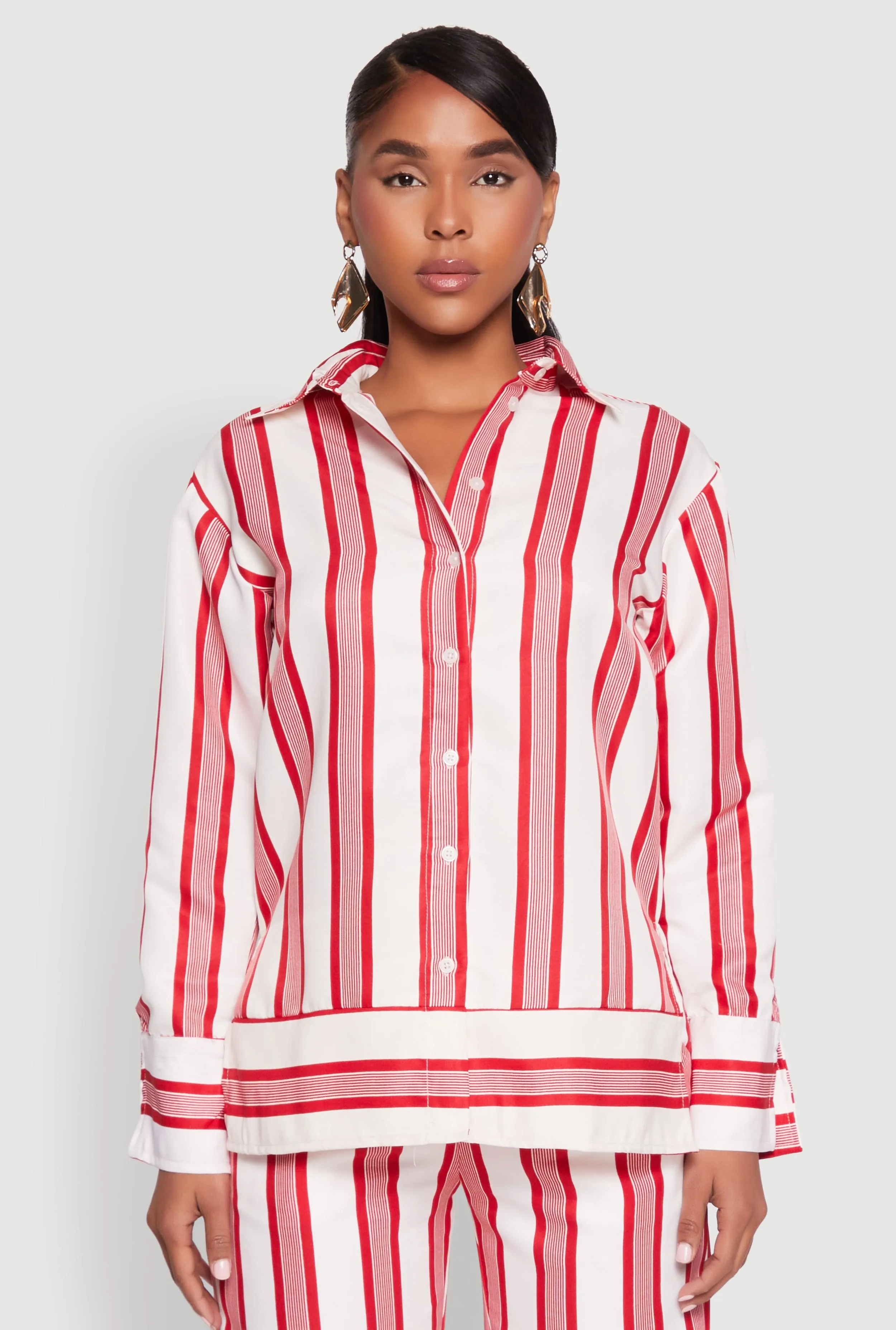 Spoon Jeans Button Front Shirt sold by Rainbow