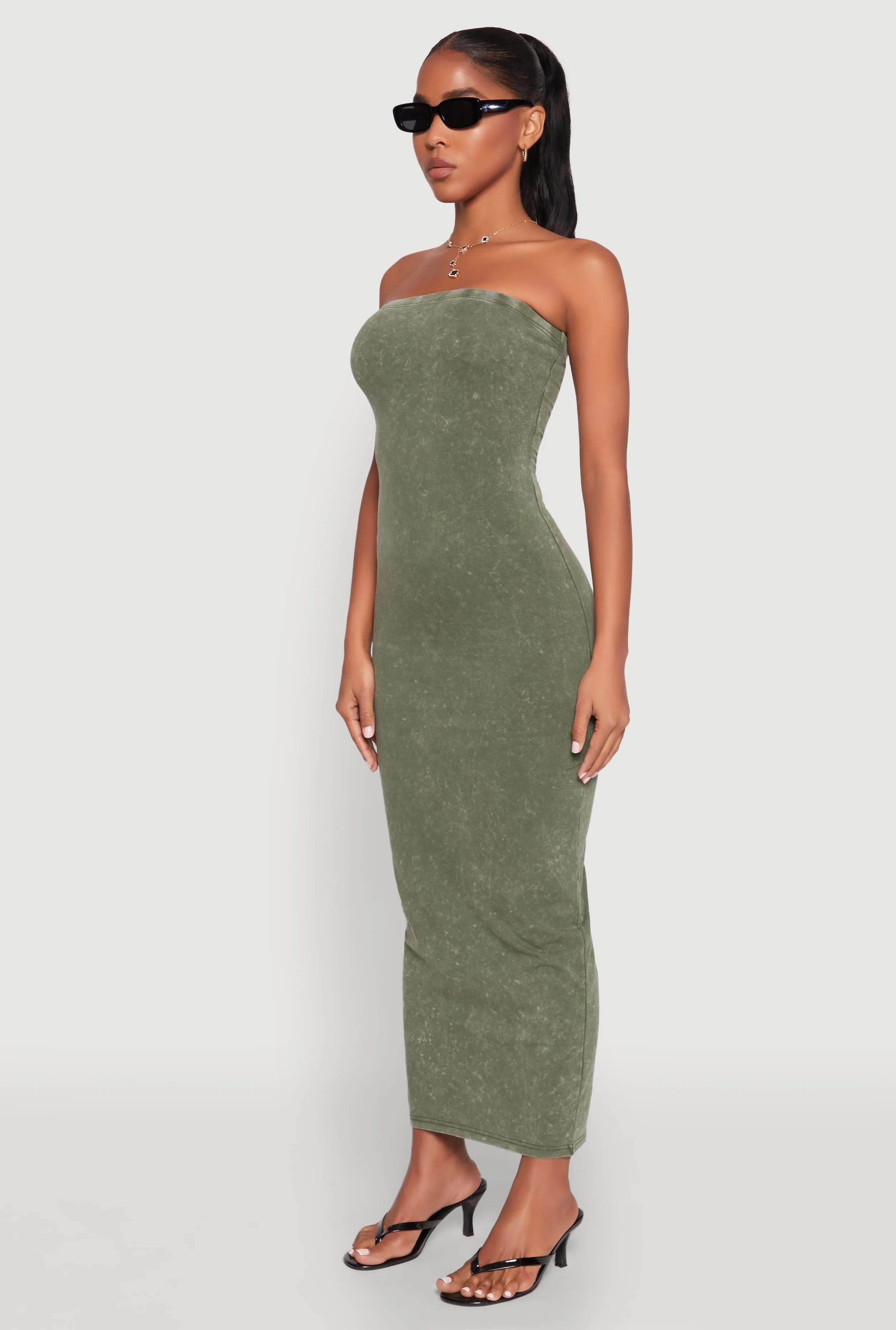 Daisy Mineral Wash Maxi Tube Dress sold by Rainbow product image thumbnail 3