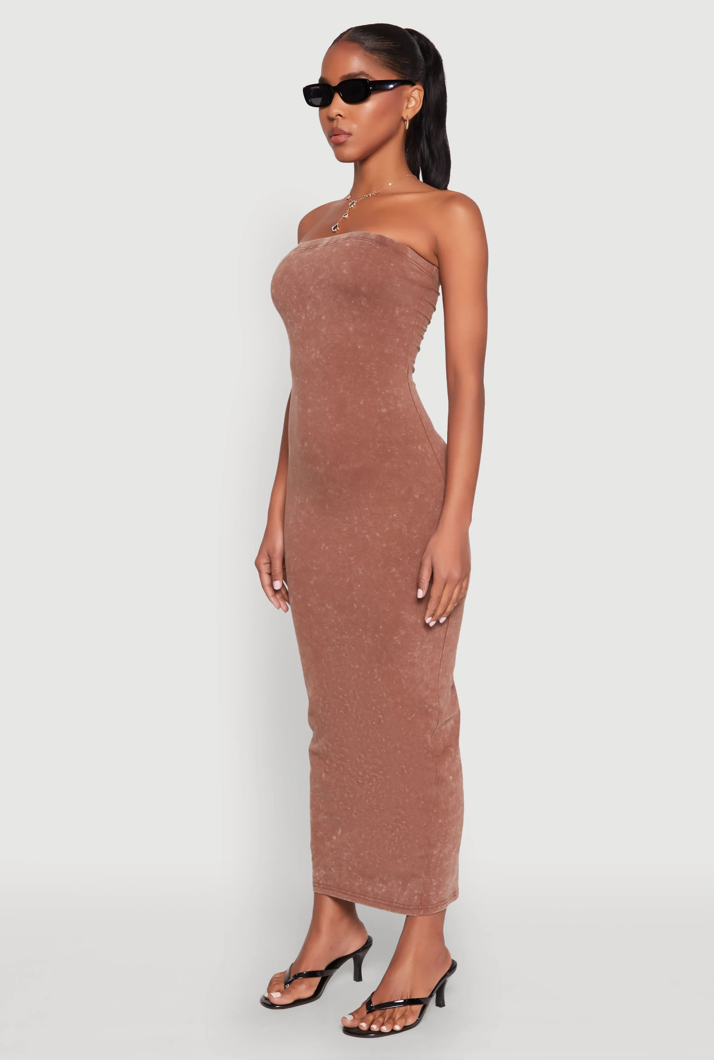 Daisy Mineral Wash Maxi Tube Dress sold by Rainbow product image thumbnail 3