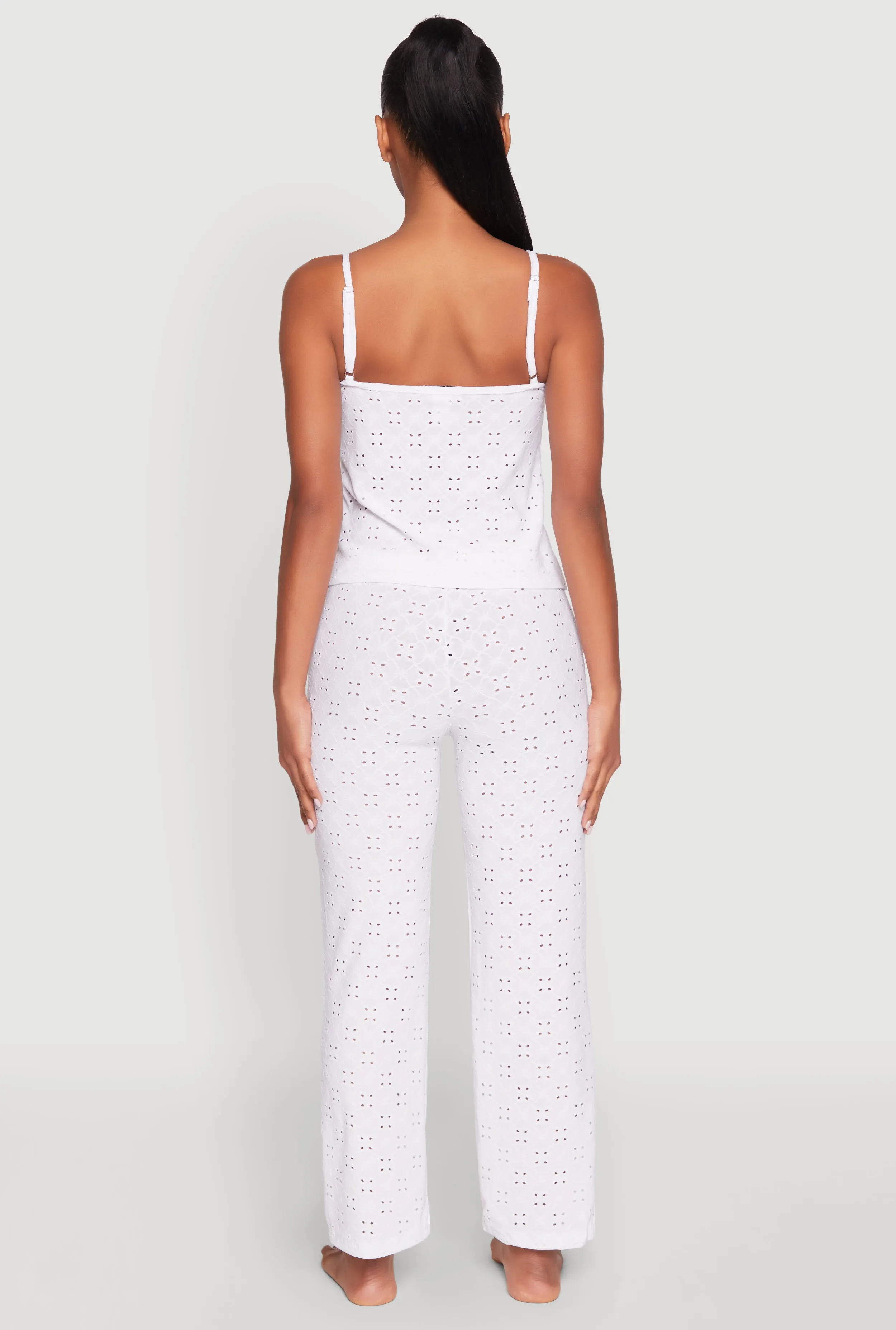Eyelet Pajama Cami and Pants Set sold by Rainbow product image thumbnail 3