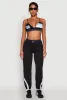 Jersey Mesh 90 Graphic Contrast Trim Bralette sold by Rainbow