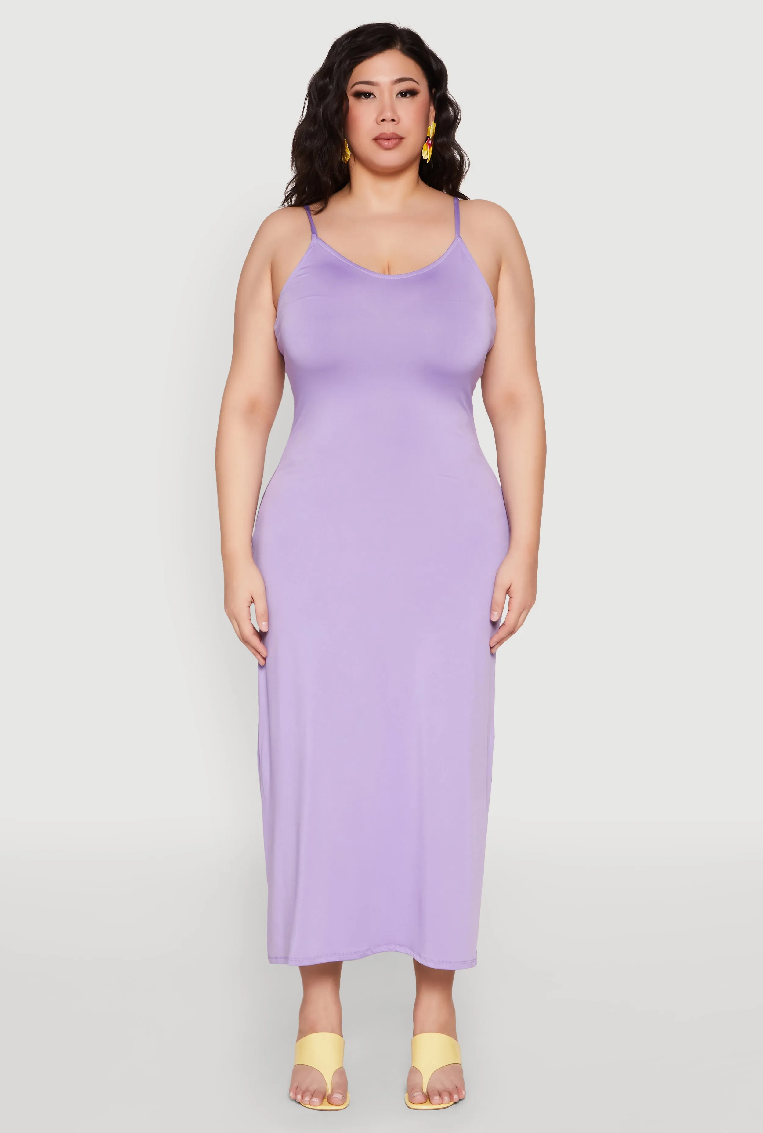 Plus Size Scoop Neck Cami Dress sold by Rainbow product image thumbnail 2