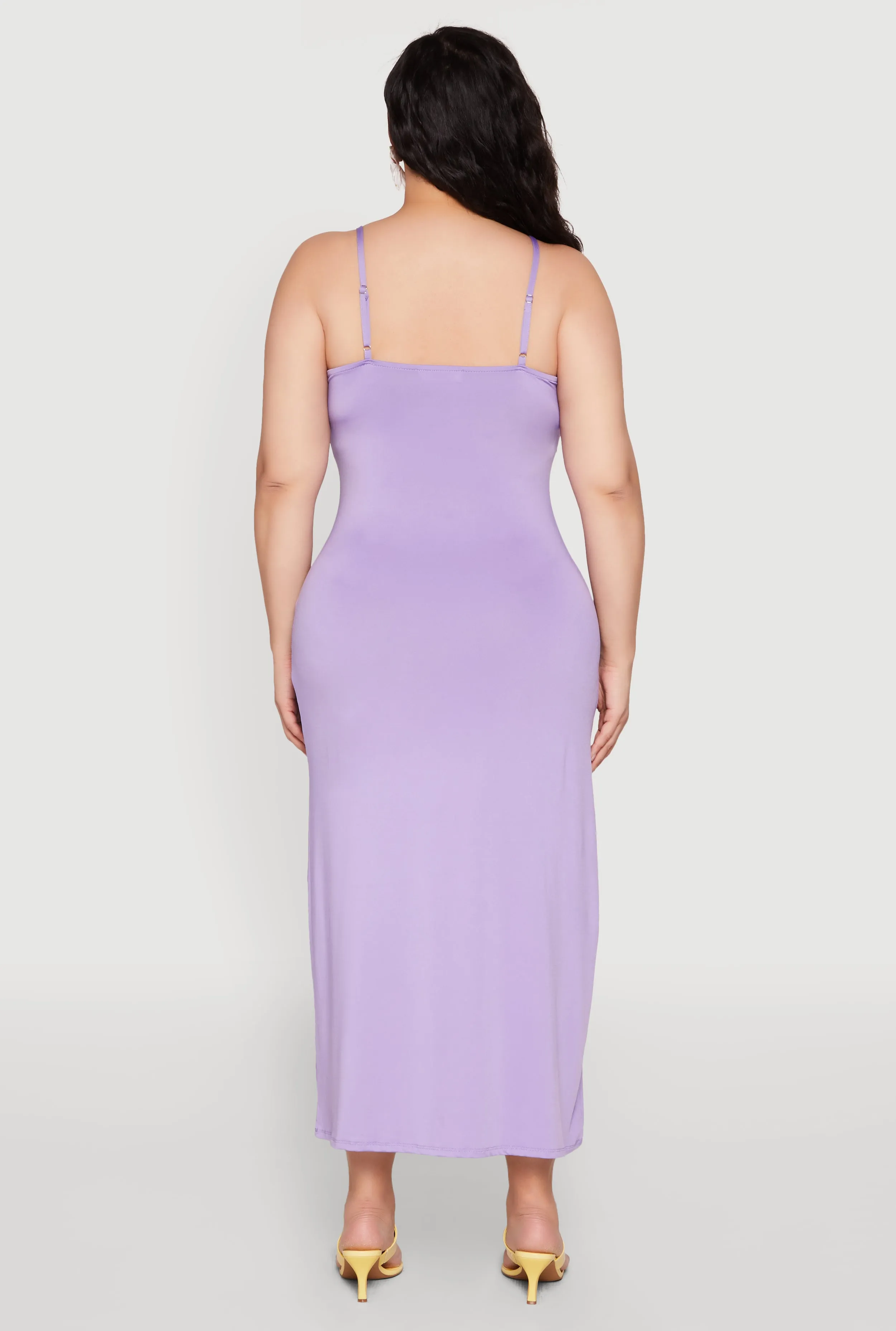 Plus Size Scoop Neck Cami Dress sold by Rainbow product image thumbnail 5