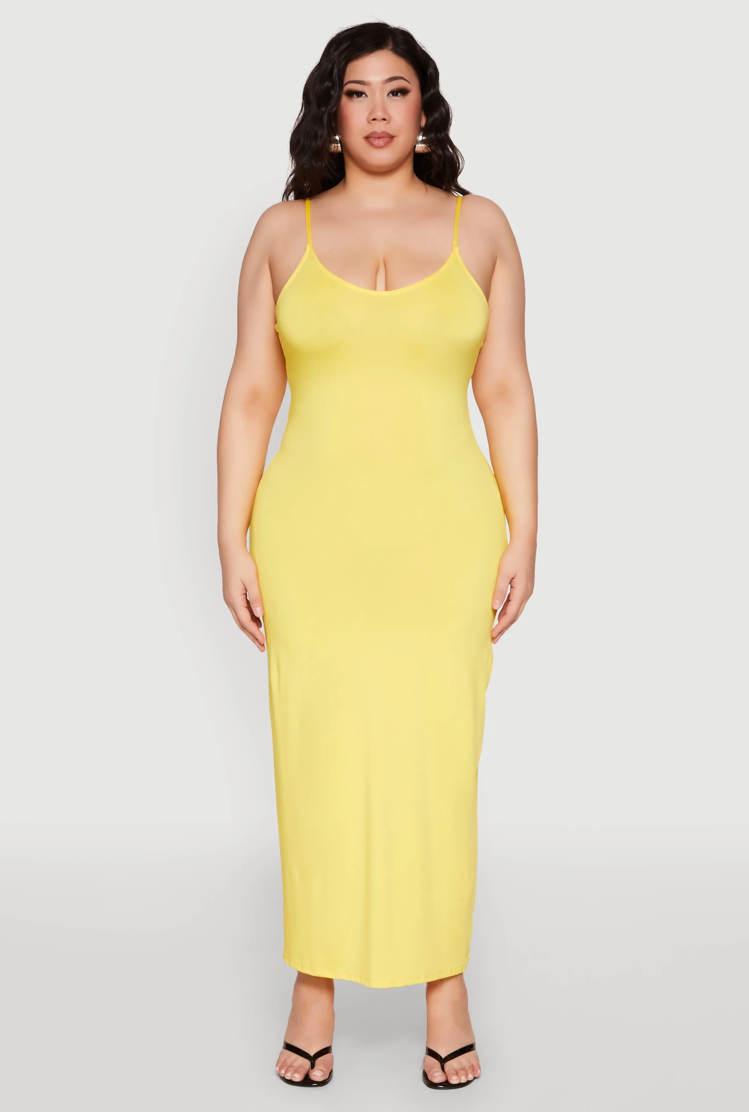 Plus Size Scoop Neck Cami Dress sold by Rainbow product image thumbnail 2