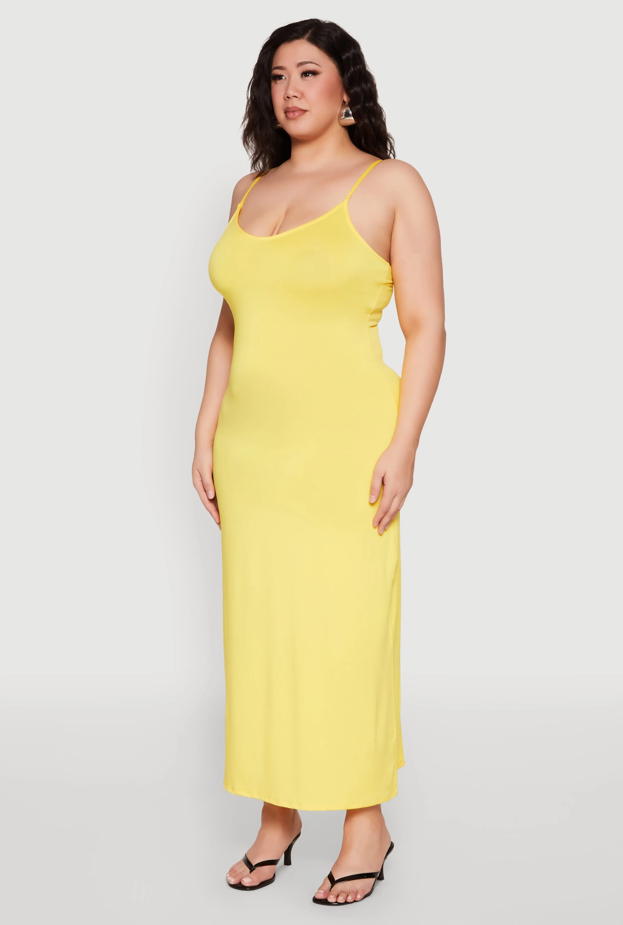 Plus Size Scoop Neck Cami Dress sold by Rainbow product image thumbnail 3