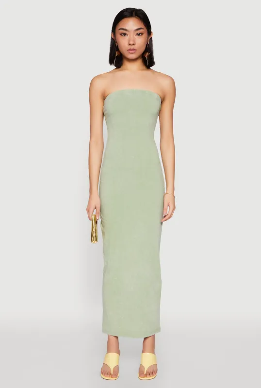 Daisy Mineral Wash Maxi Tube Dress sold by Rainbow