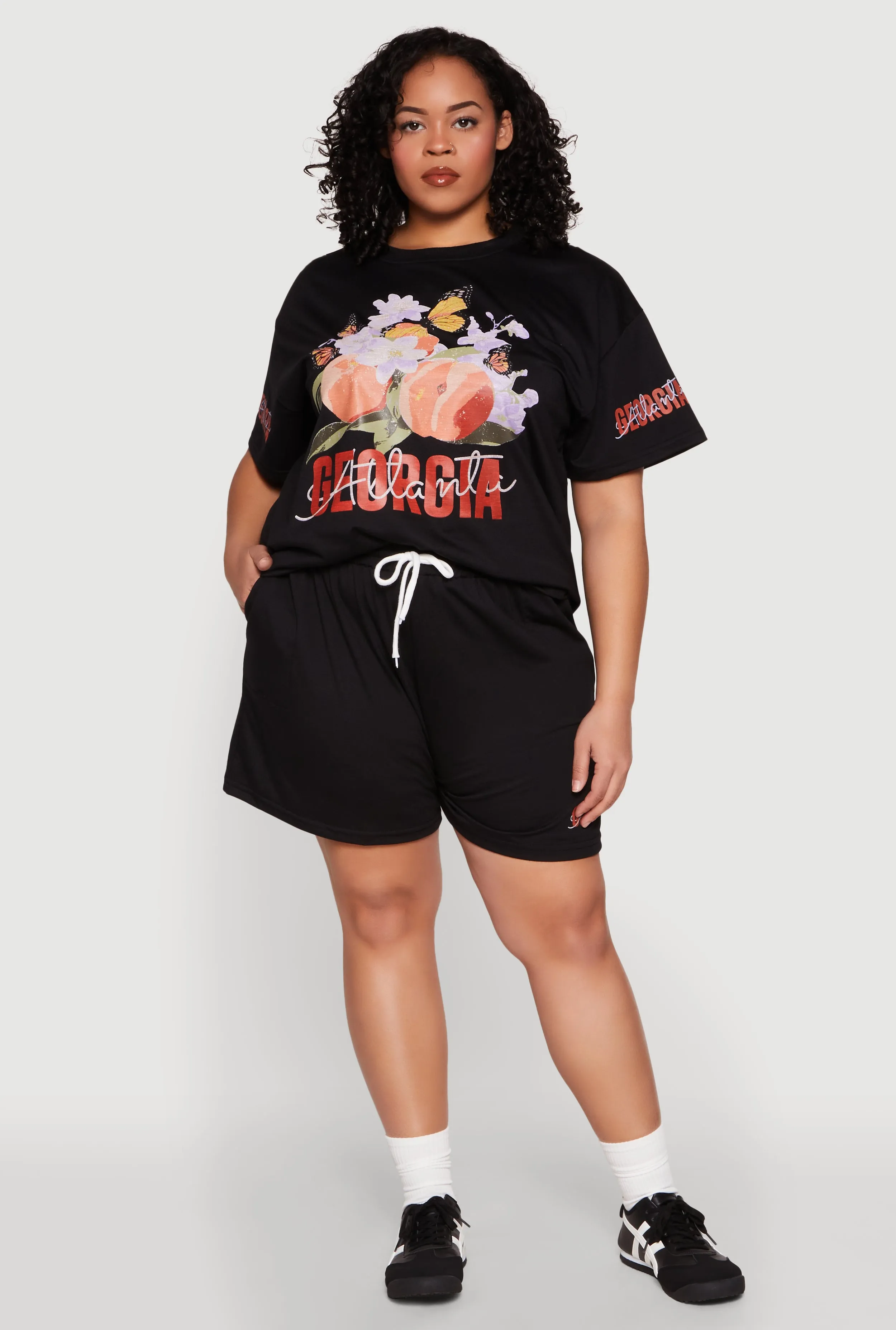 Plus Size Atlanta Georgia Peaches Graphic Top sold by Rainbow product image thumbnail 2