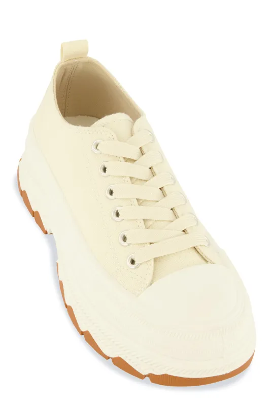 Platform Canvas Sneakers sold by Rainbow