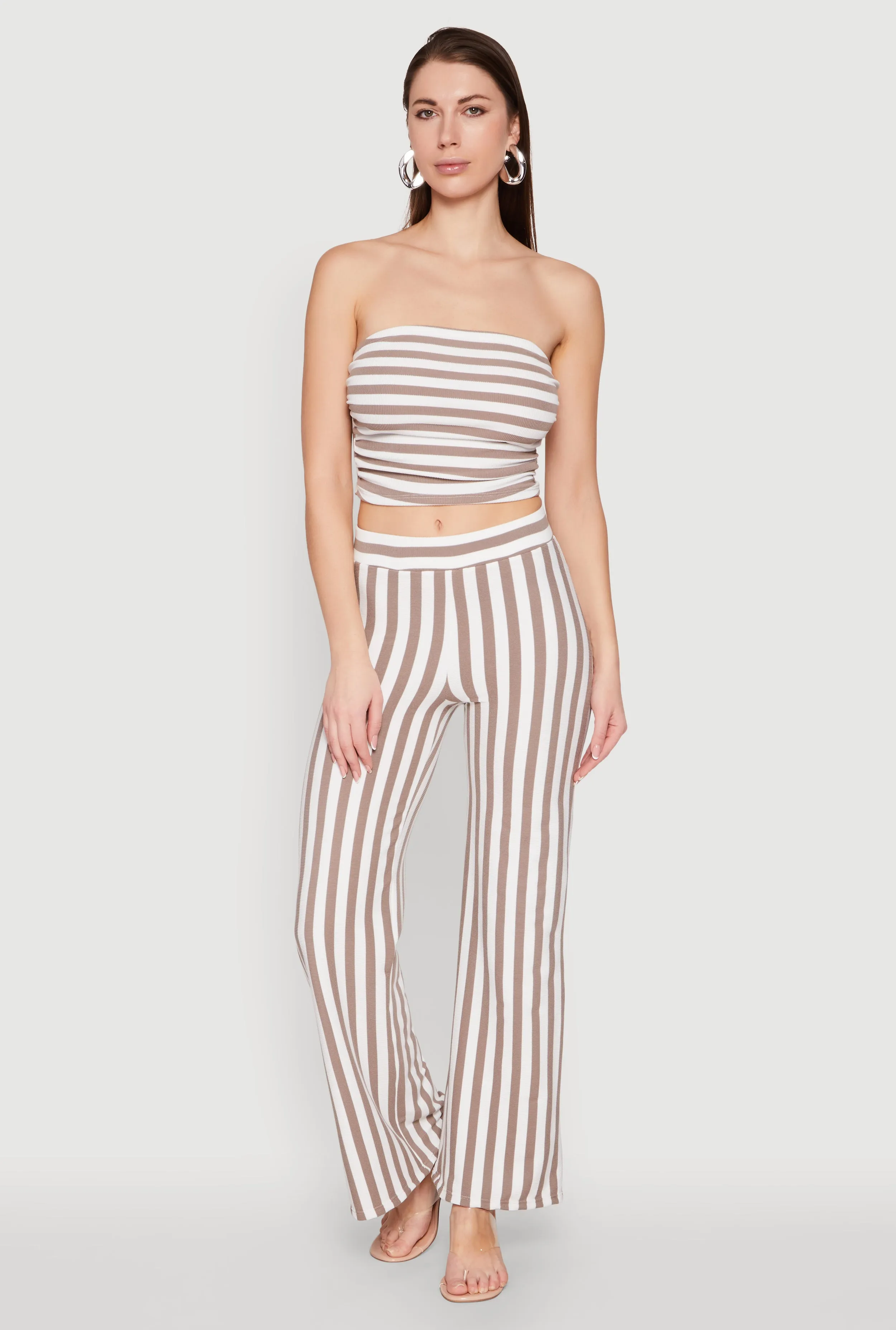 Striped Wide Leg Pants sold by Rainbow product image thumbnail 2