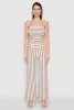 Striped Wide Leg Pants sold by Rainbow