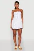 Floral Strapless Corset Skater Dress sold by Rainbow