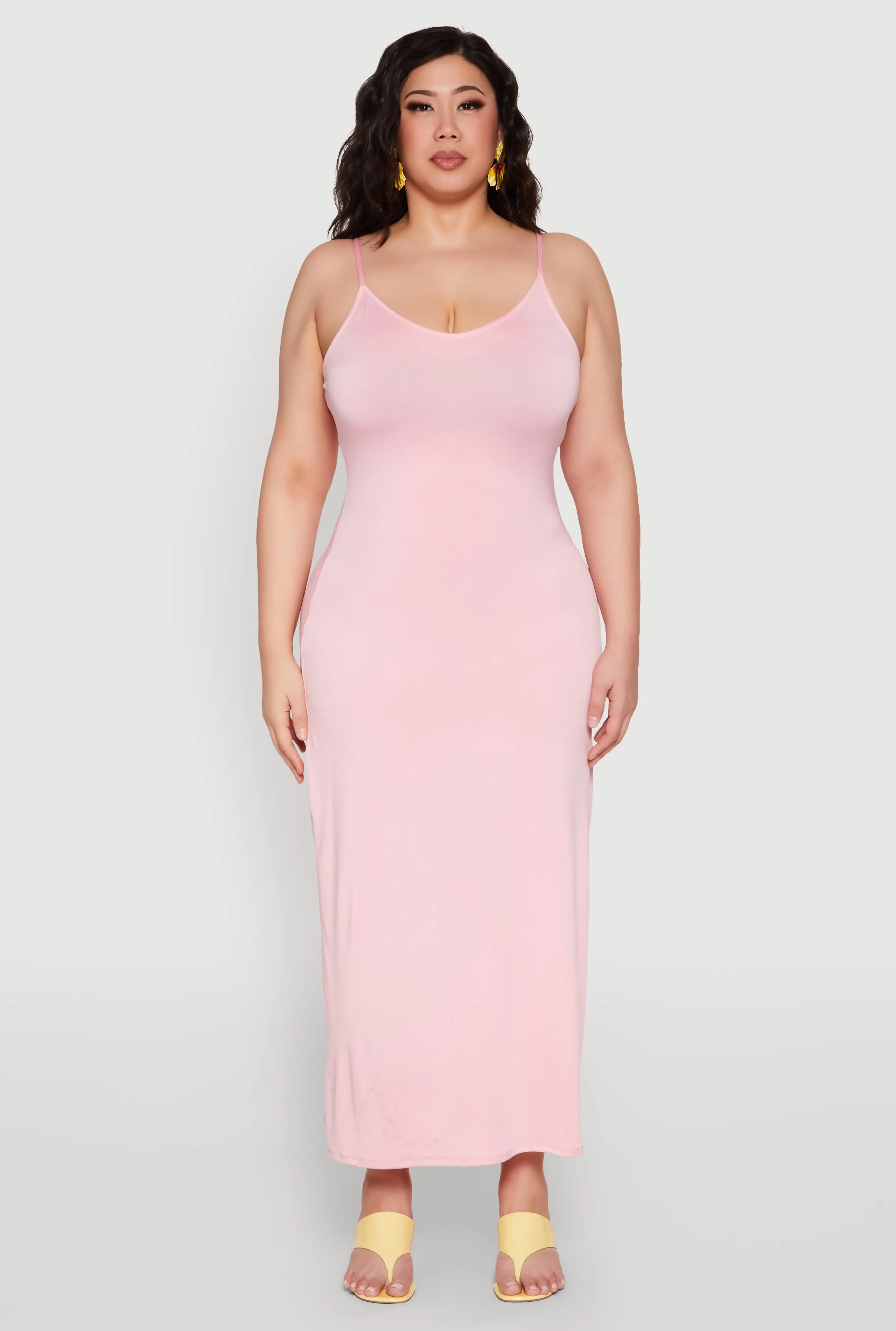 Plus Size Scoop Neck Cami Dress sold by Rainbow product image thumbnail 2