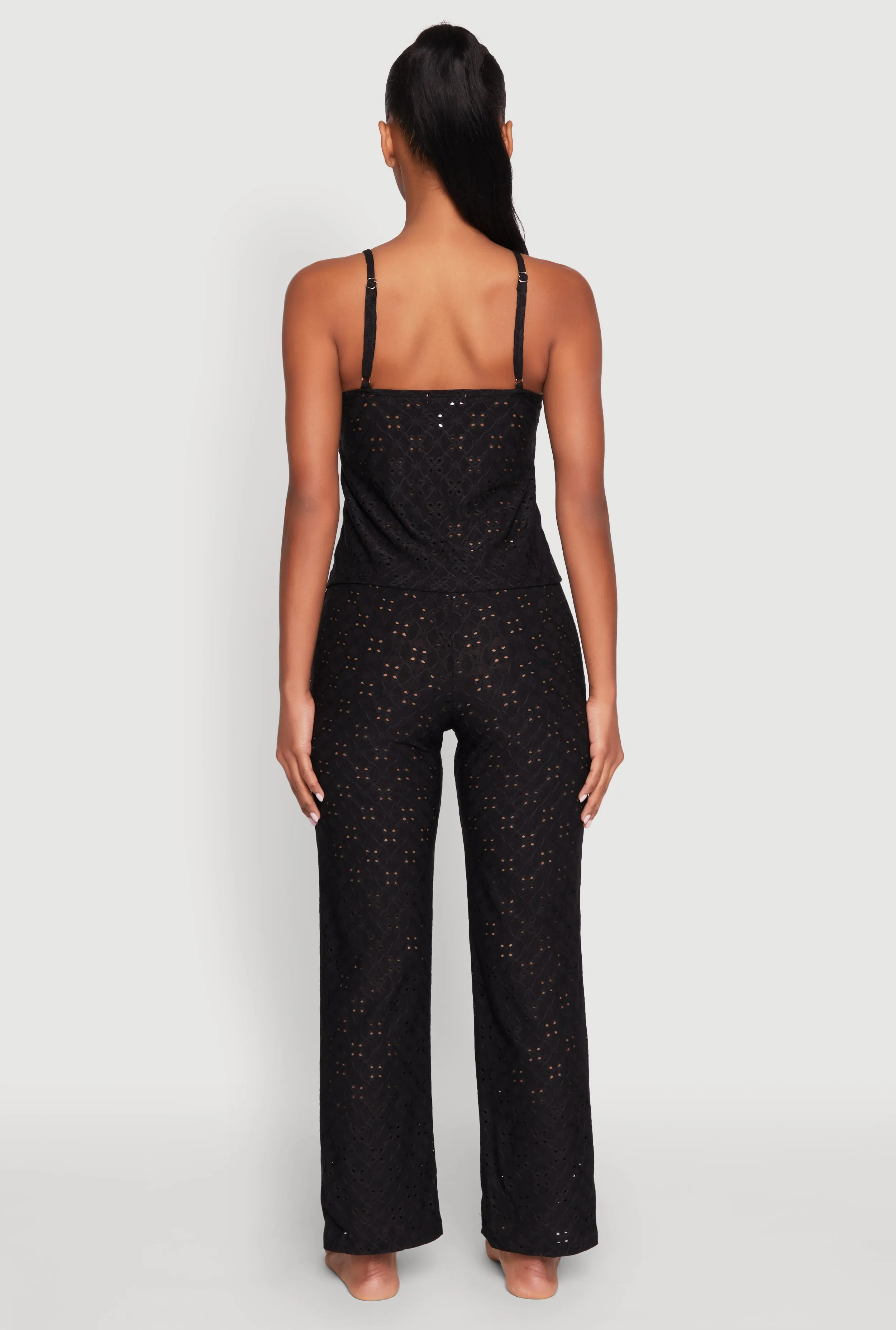 Eyelet Pajama Cami and Pants Set sold by Rainbow product image thumbnail 3