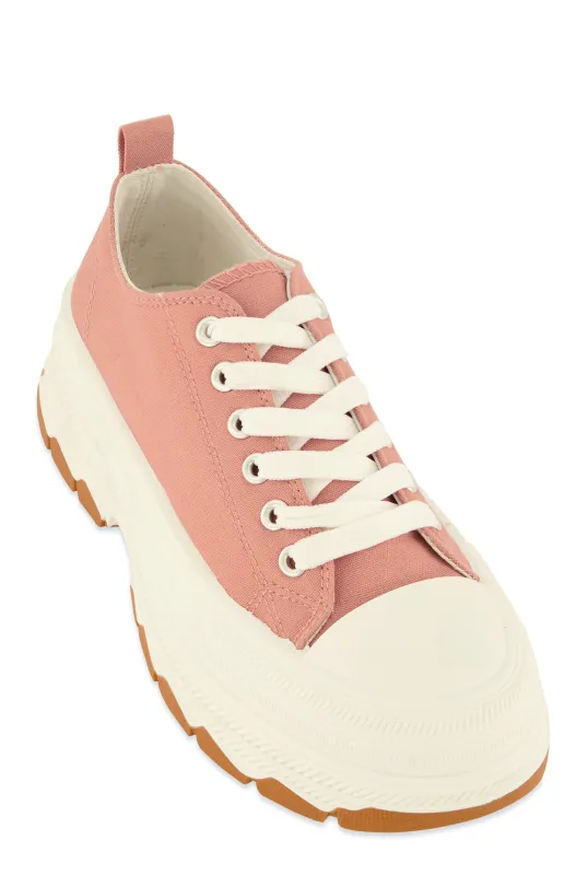 Platform Canvas Sneakers sold by Rainbow