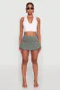 Front Cargo Pocket Mini Skirt sold by Rainbow