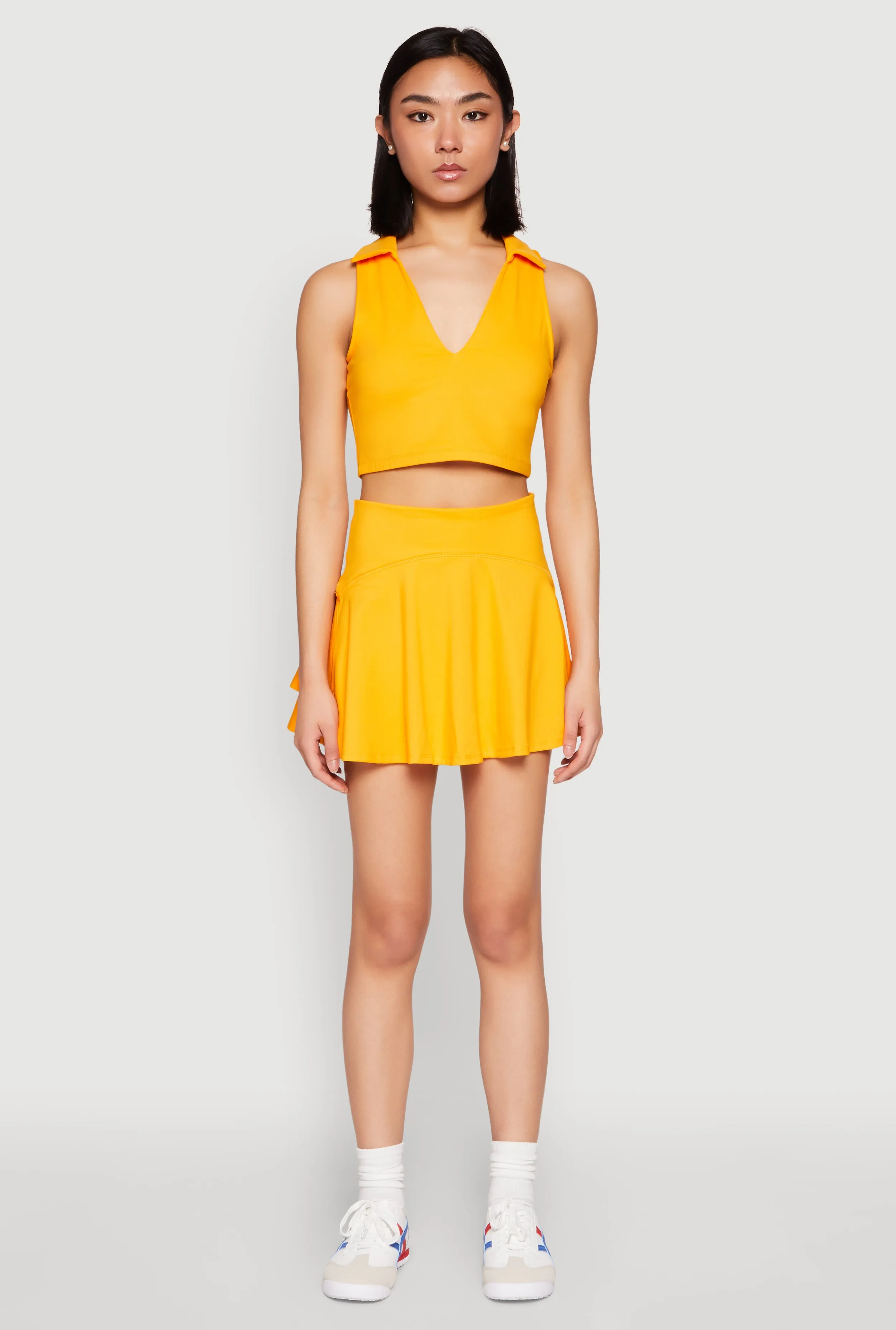 Polo Collar Sports Bra Top sold by Rainbow product image thumbnail 3