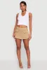 Front Cargo Pocket Mini Skirt sold by Rainbow
