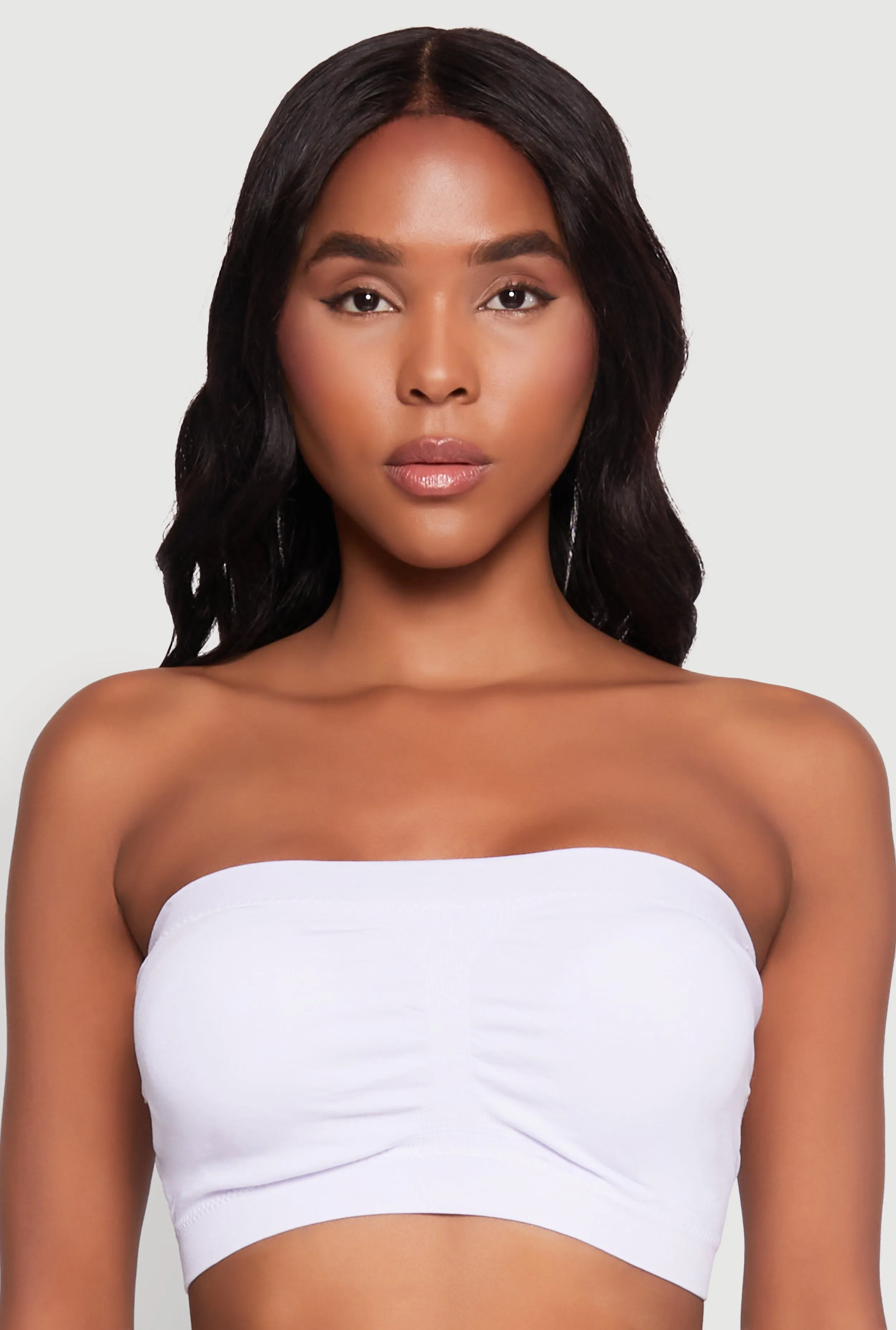 Seamless Padded Bandeau Top sold by Rainbow