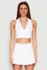 Polo Collar Sports Bra Top sold by Rainbow