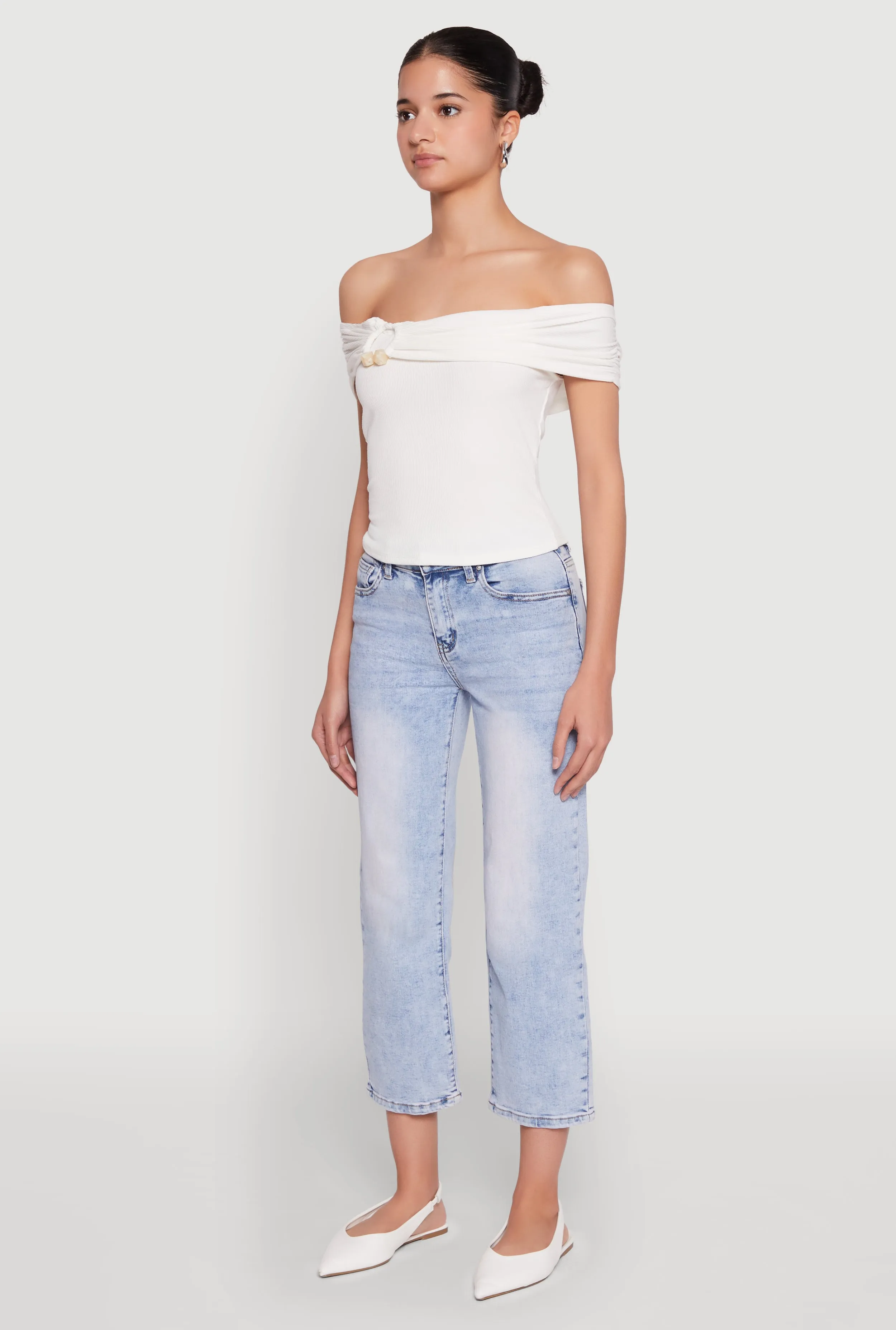 Iris Off The Shoulder O Ring Top sold by Rainbow product image thumbnail 5